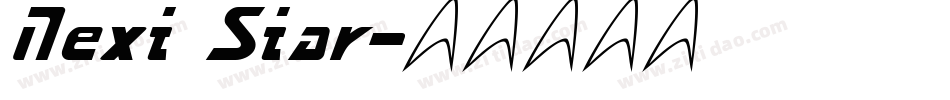 Next Star字体转换